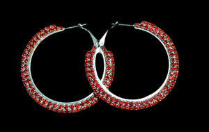 "Ring of Fire" Earrings